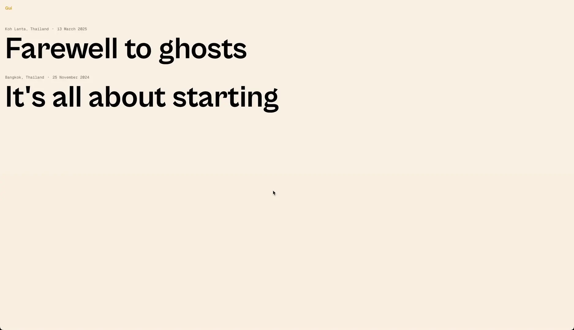 Words project preview